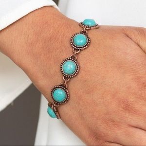 Carved in stand stone bracelet